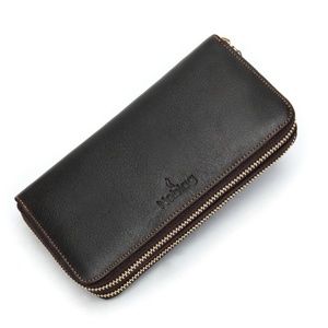 Noblag Long Leather Zip Women’s Wallet